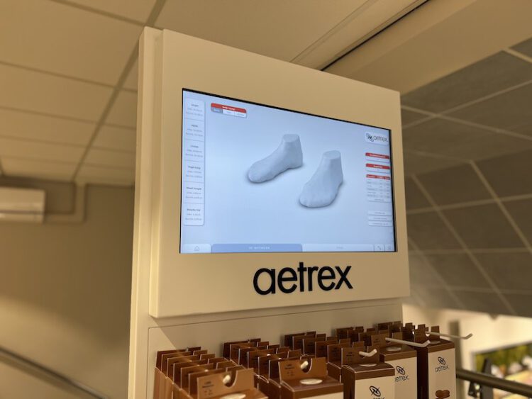 3D voetscanner: Aetrex Albert 2