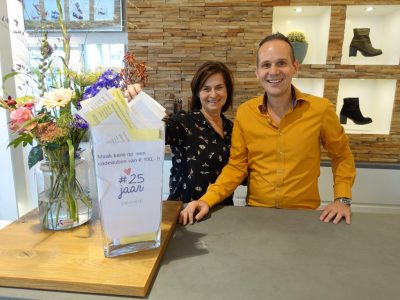 De gelukkige prijswinnaars van de cadeaubon twv € 100,-!