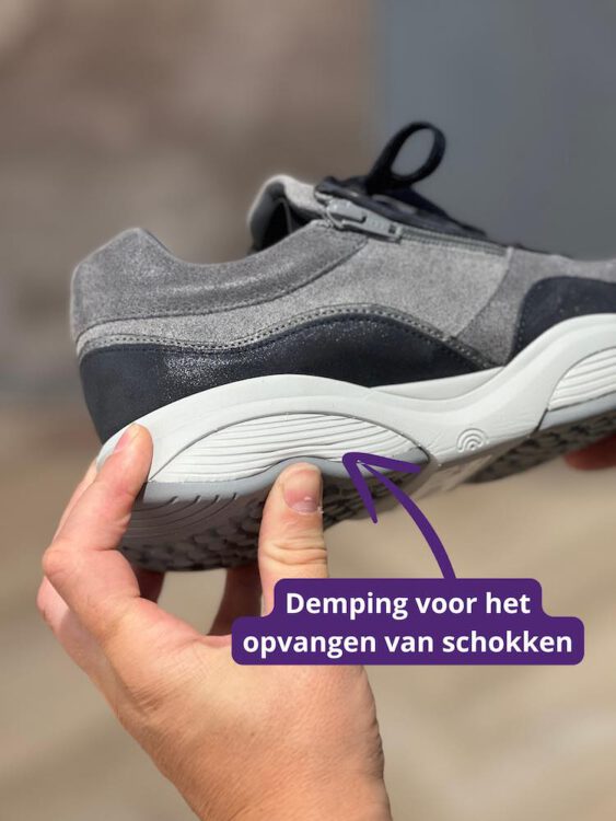 Demping in je schoenen tegen vermoeide voeten