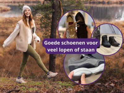 Wat zijn goede schoenen voor veel lopen en staan?